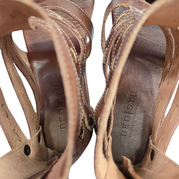 Bed Stu Artemis Gladiator Sandals Tan Rustic - Picture 9 of 11